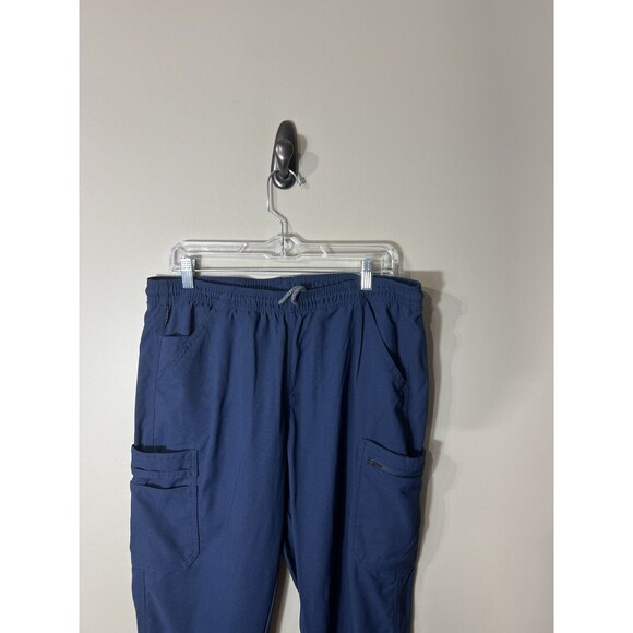 Carhartt Jogger Scrub Pants Womens Large Blue Nurse Cargo Hospital - Picture 8 of 13